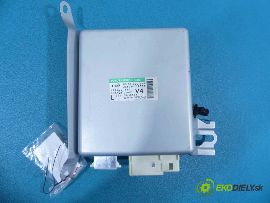 Toyota Corolla E15 2007-2014 1.4 D4D 90 HP manual 66 kW 1364 cm3  Modul Riadiaca jednotka 89650-02571 (Ostatné)