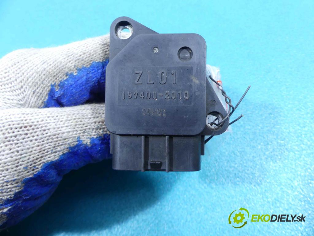 Mazda 6 I 2002-2007 2.0 citd 143 hp manual 105 kW 1998 cm3  váha vzduchu 197400-2010 (Váhy vzduchu)