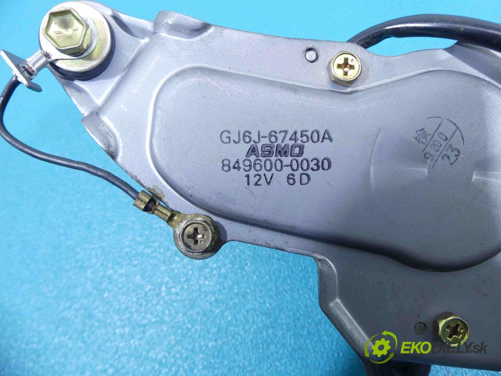 Mazda 6 I 2002-2007 2.0 16V - 147 hp manual 108 kW 1999 cm3 motor stěrače zadní část 849600-0030