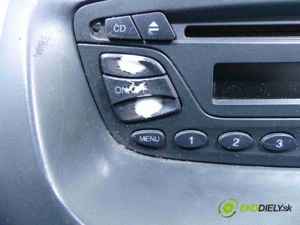 Ford Ka Mk2 2008-2016 1.2 8v 69KM manual 51 kW 1242 cm3 3- Radio továreň: 7354765220