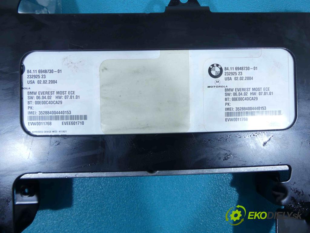 Bmw 5 e60 2003-2010 4.4 V8 automatic 245 kW 4398 cm3 Modul Riadiaca jednotka 8411694873001 (Ostatné)