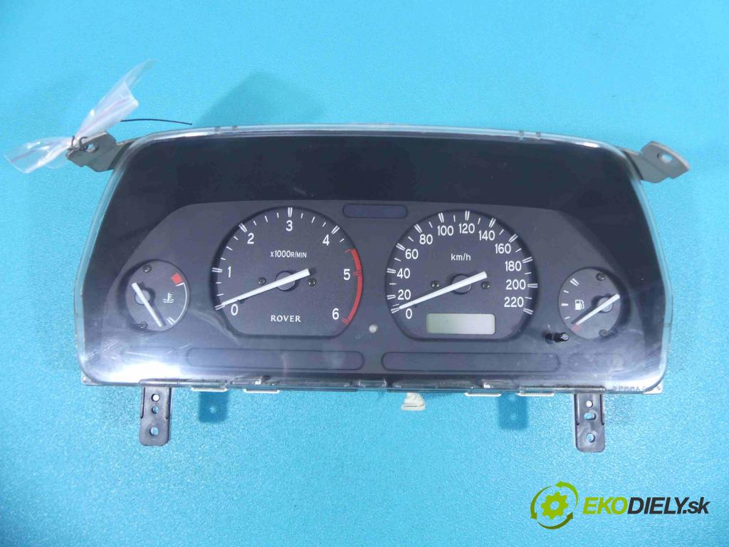 Rover 25 2.0 TD 101 hp manual 74 kW 1994 cm3  prístrojovka  (Přístrojové desky, displeje)