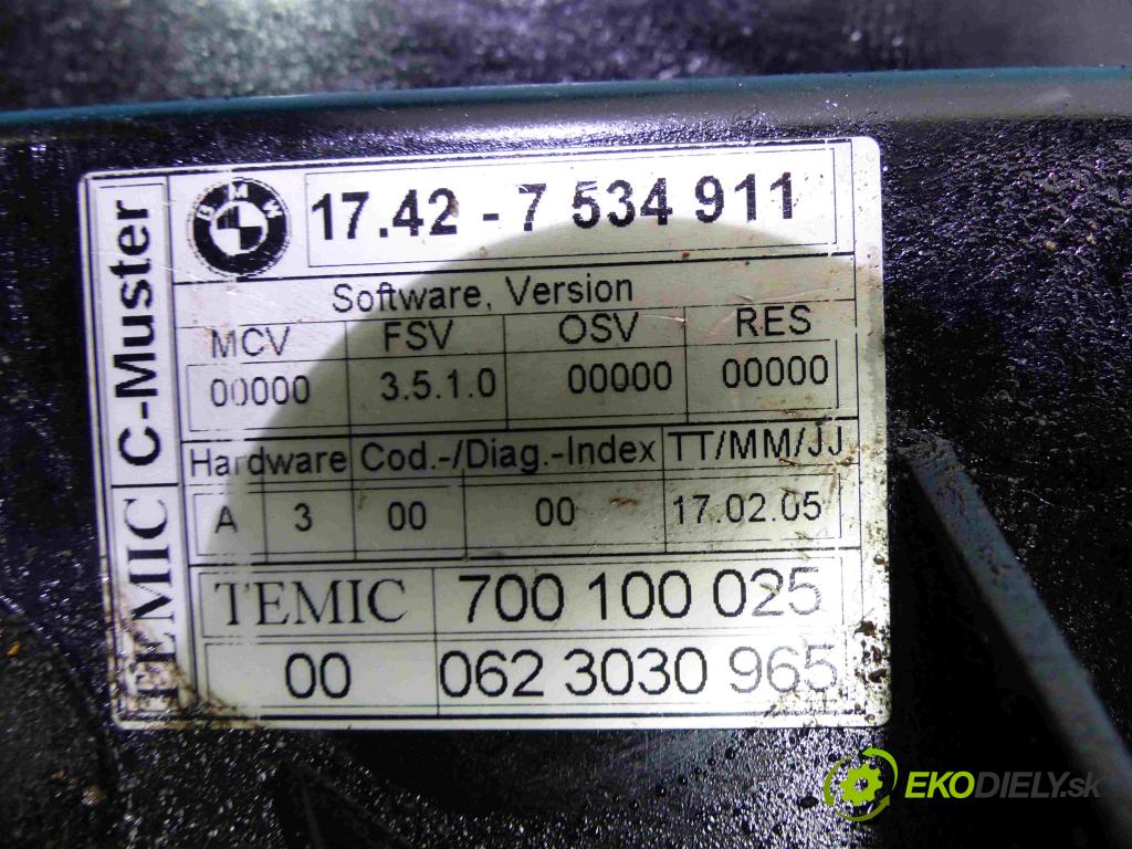 Bmw 5 e60 2003-2010 4.4 V8 automatic 245 kW 4398 cm3  ventilátor chladiče 17427534911-01