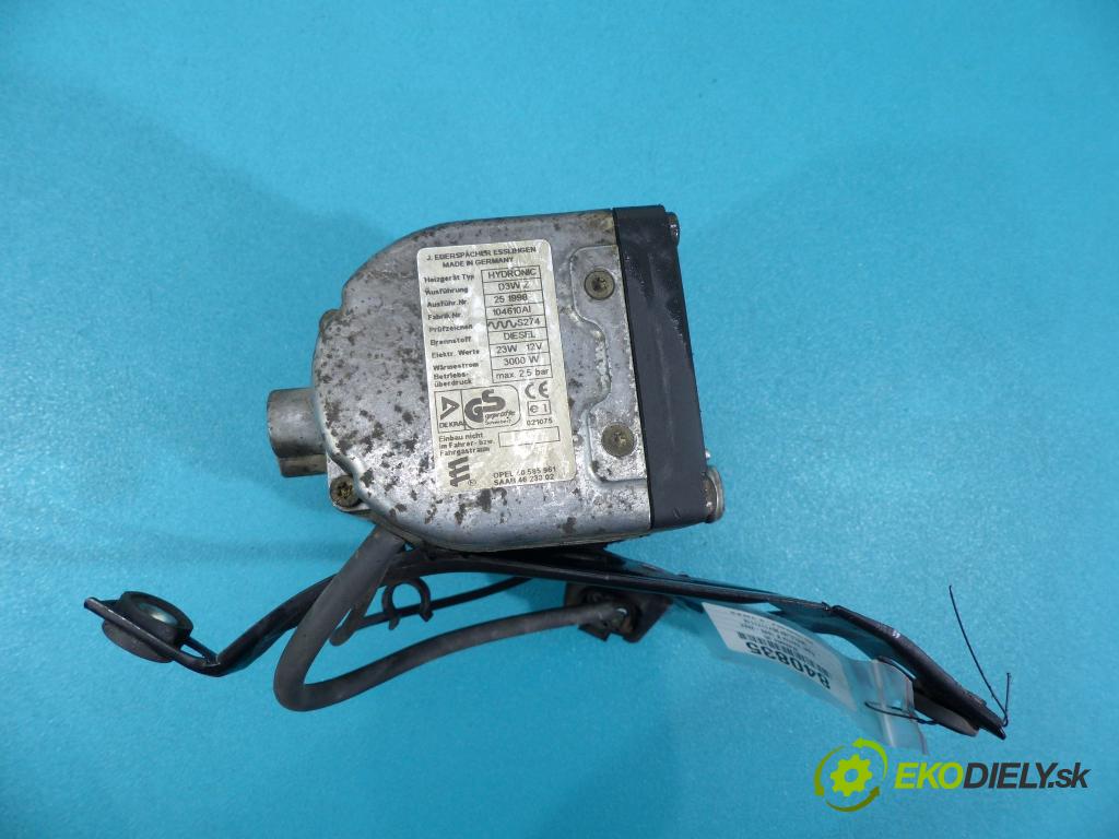 Opel Vectra B 1995-2002 2.0 DTI 101 HP manual 74 kW 1995 cm3  Webasto 90585961 (Webasto)