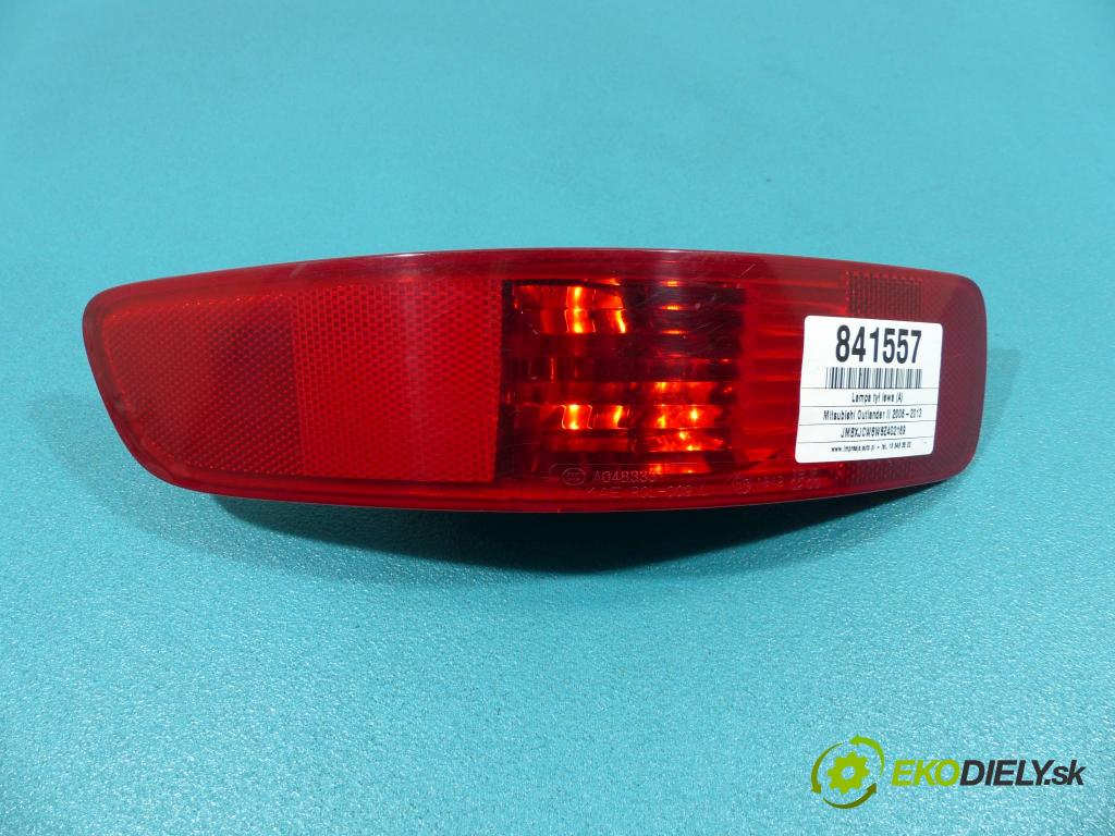 Mitsubishi Outlander II 2006-2013 2.0 140 hp manual 103 kW 1968 cm3  světlo zadní část levá strana