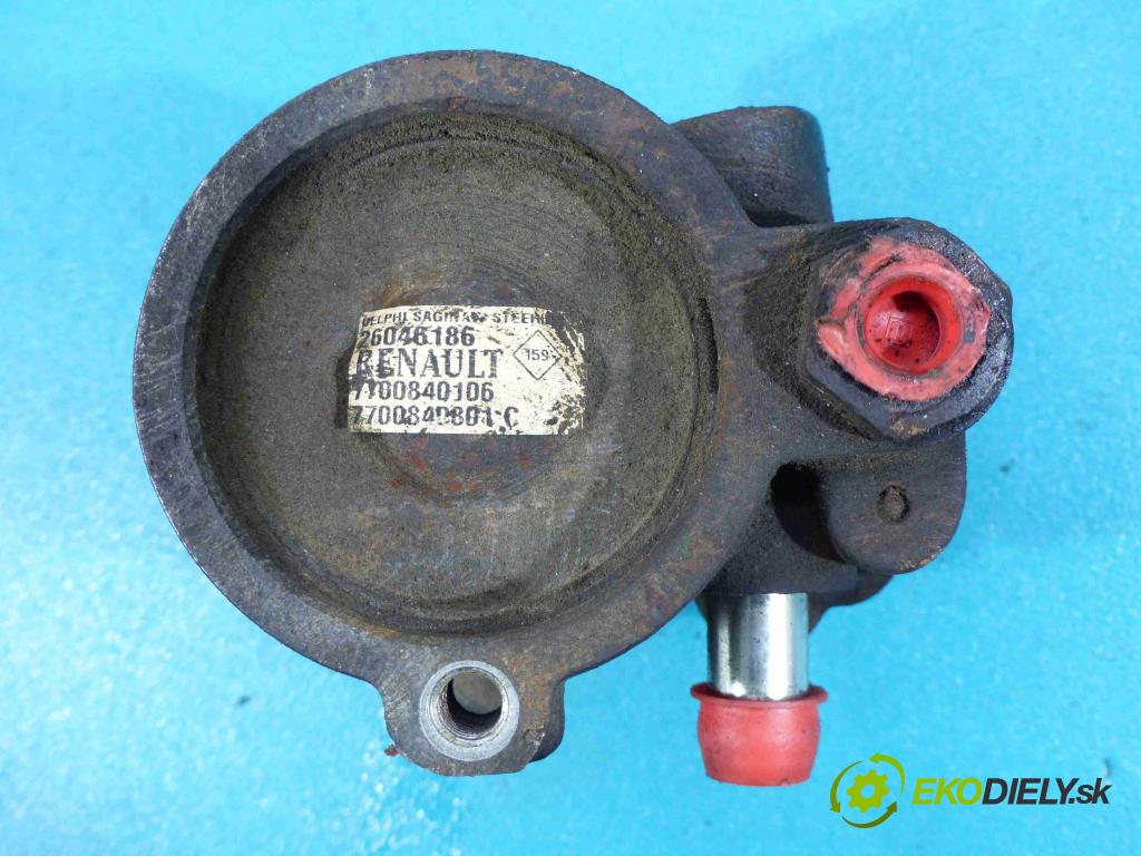 Renault Megane I 1995-2003 1.9 DTI 80 HP manual 59 kW 1870 cm3  Pumpa servočerpadlo 7700840106 (Servočerpadlá, pumpy riadenia)