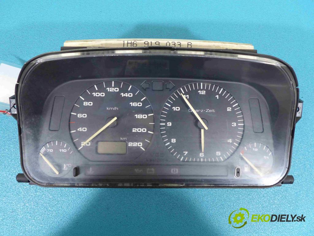 Vw Golf III 1991-1998 1.8 8V - 75 hp manual 55 kW 1781 cm3  prístrojovka 1H6919033B (Přístrojové desky, displeje)