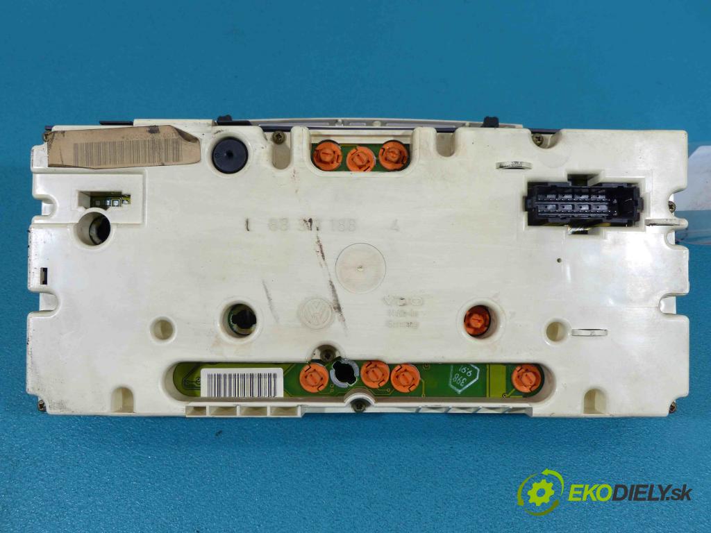 Vw Golf III 1991-1998 1.8 8V - 75 hp manual 55 kW 1781 cm3  prístrojovka 1H6919033B (Přístrojové desky, displeje)