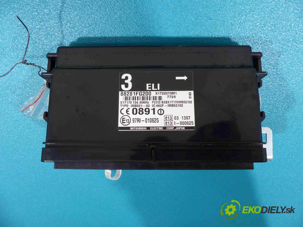 Subaru Impreza III GH 2007-2012 2.0 boxer 150 HP manual 110 kW 1994 cm3  Modul Riadiaca jednotka 88281FG200 (Ostatné)