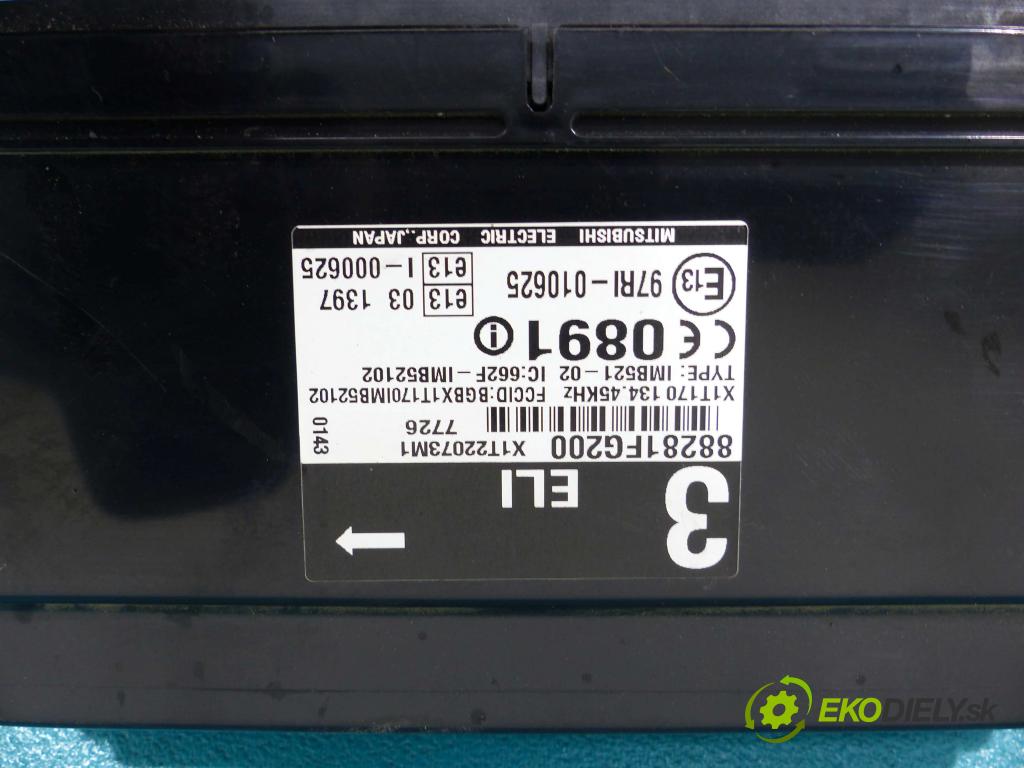Subaru Impreza III GH 2007-2012 2.0 boxer 150 HP manual 110 kW 1994 cm3  Modul Riadiaca jednotka 88281FG200 (Ostatné)