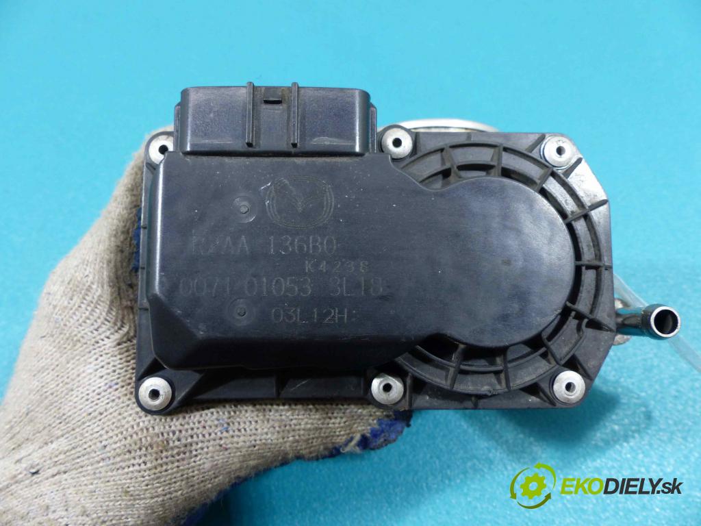 Mazda 6 II GH 2007-2012 2.2 citd 163 HP manual 120 kW 2184 cm3  Škrtiaca klapka R2AA136B0 (Škrtiace klapky)