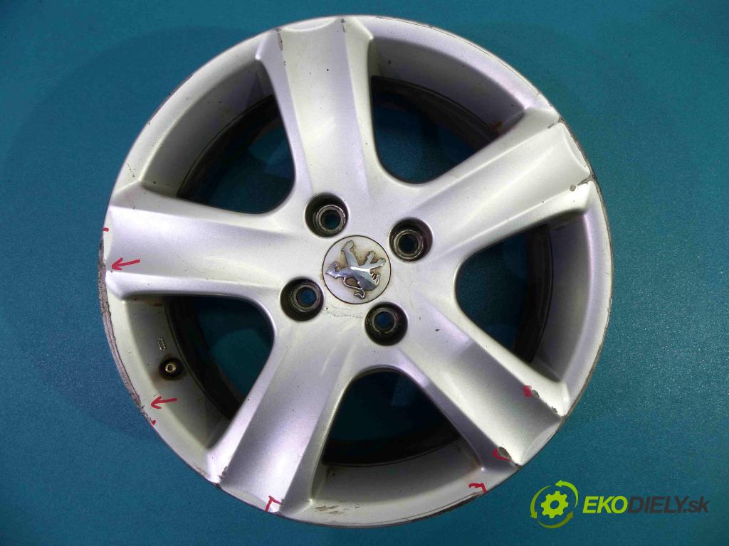 Peugeot 307 2.0 HDI 107 HP manual 79 kW 1997 cm3  Hlinikové disky -
