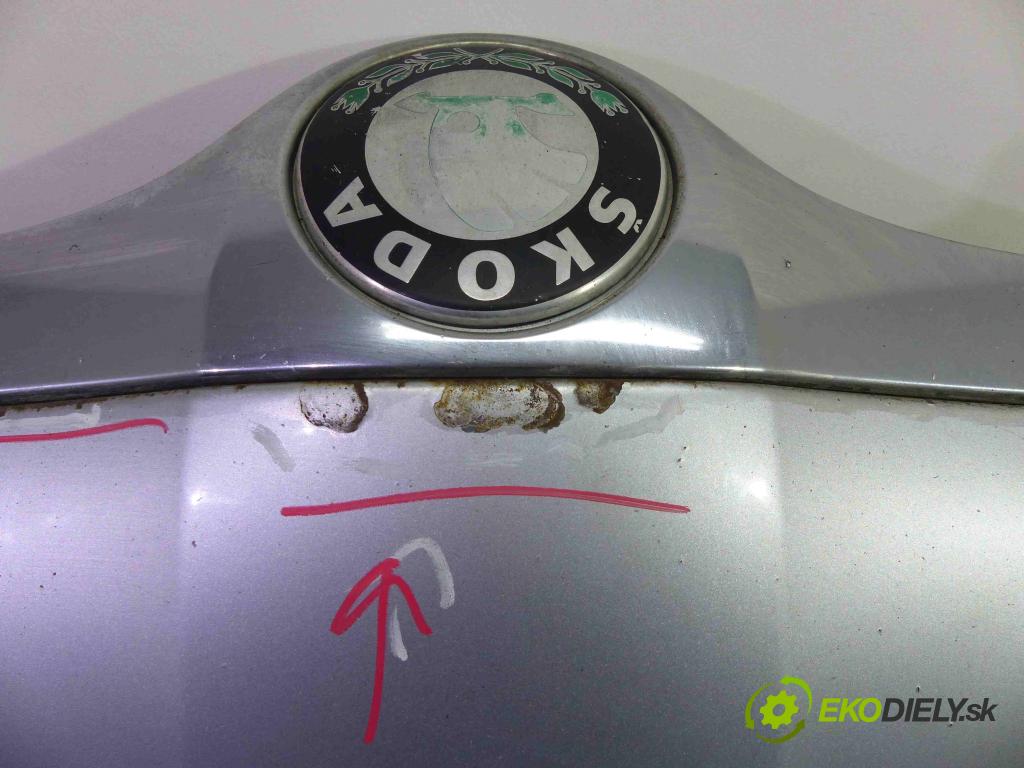 Skoda Fabia II 2007-2014 1.4 TDI 69 hp manual 51 kW 1422 cm3  kapota přední část