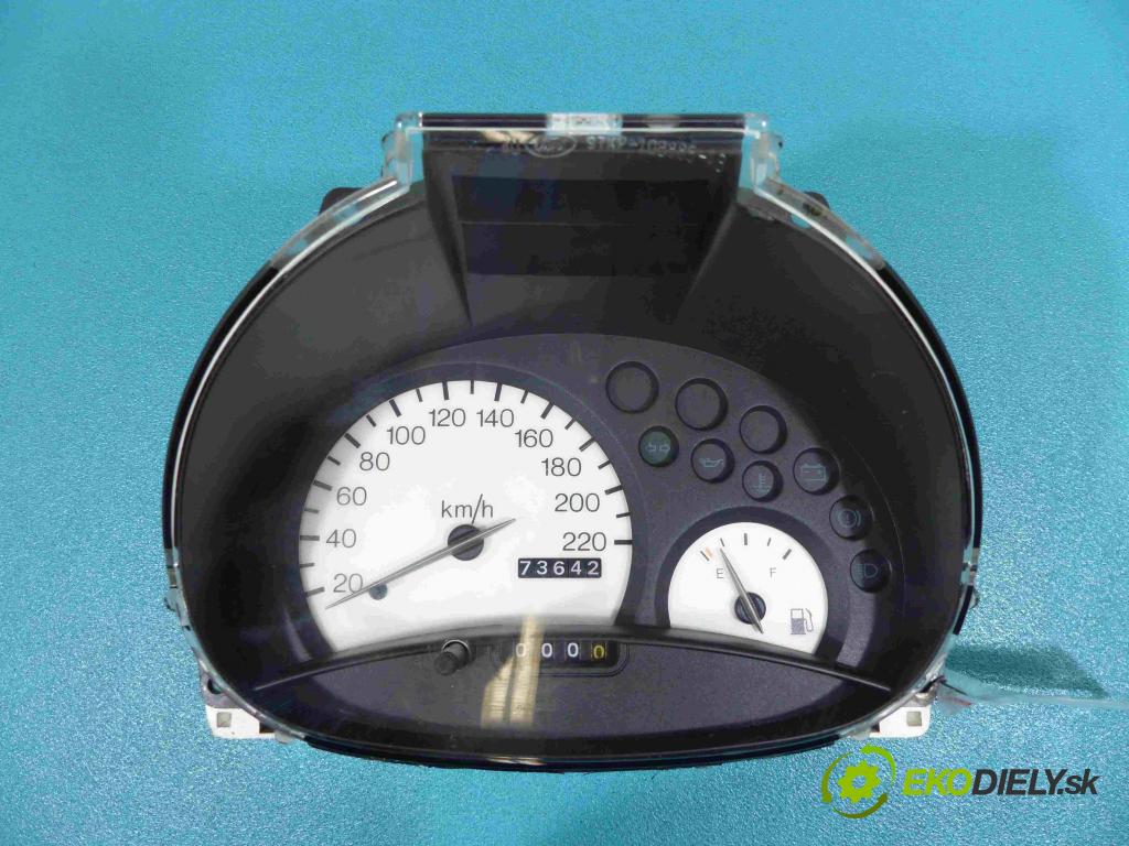 Ford Ka Mk1 1996-2008 1.3 8V - 60 HP manual 44 kW 1299 cm3  Prístrojovka  (Prístrojové dosky, displeje)