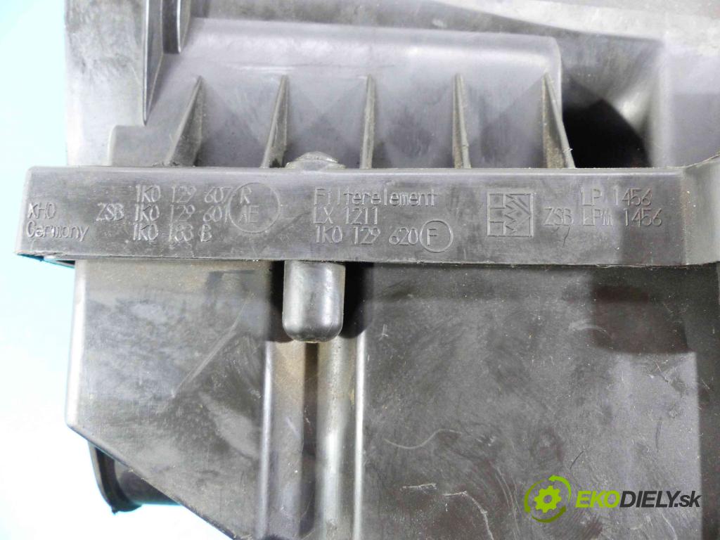 Skoda Octavia II 2004-2013 1.9 TDI 105 hp manual 77 kW 1896 cm3  obal filtra vzduchu 1K0129620F (Kryty filtrů)