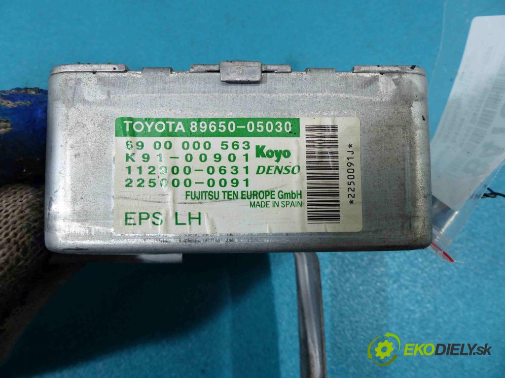 Toyota Avensis II T25 2003-2008 1.6 VVTI 110 HP manual 81 kW 1598 cm3  Modul Riadiaca jednotka 89650-05030 (Ostatné)