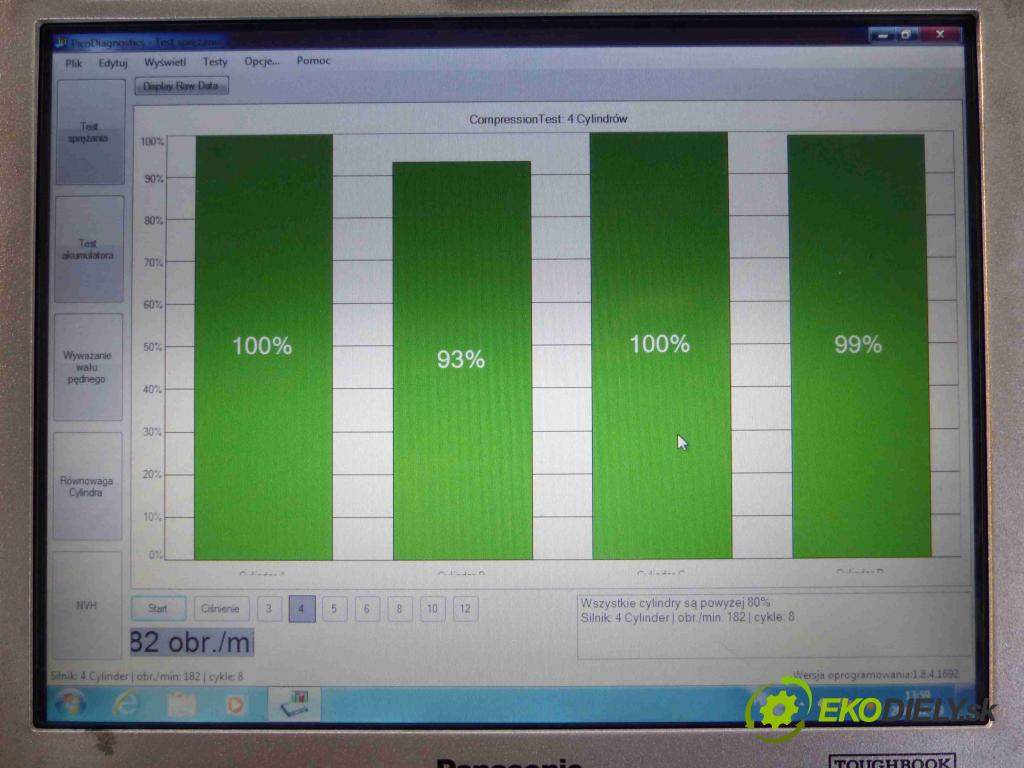 Fiat Marea 1.9 JTD 110 HP manual 81 kW 1910 cm3  Pumpa vstrekovacia 0445010007 (Vstrekovacie čerpadlá)
