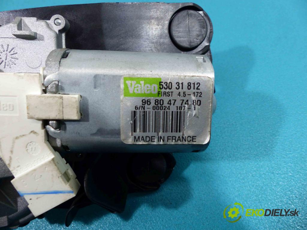 Citroen C4 II 2010-2017 1.6 HDI 92 hp manual 68 kW 1569 cm3  motor stěrače zadní část 9680477480