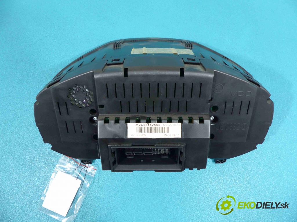 Skoda Octavia II 2004-2013 1.6 FSI 116 HP manual 85 kW 1598 cm3  Prístrojovka 1Z0920802B (Prístrojové dosky, displeje)