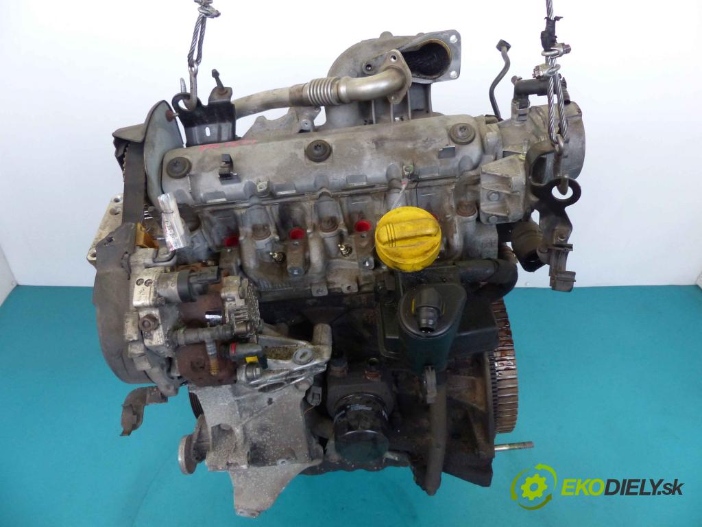 Renault Scenic II 2003-2009 1.9 DCI 131 hp automatic 96 kW 1870 cm3  motor DIESLA F9Q J803