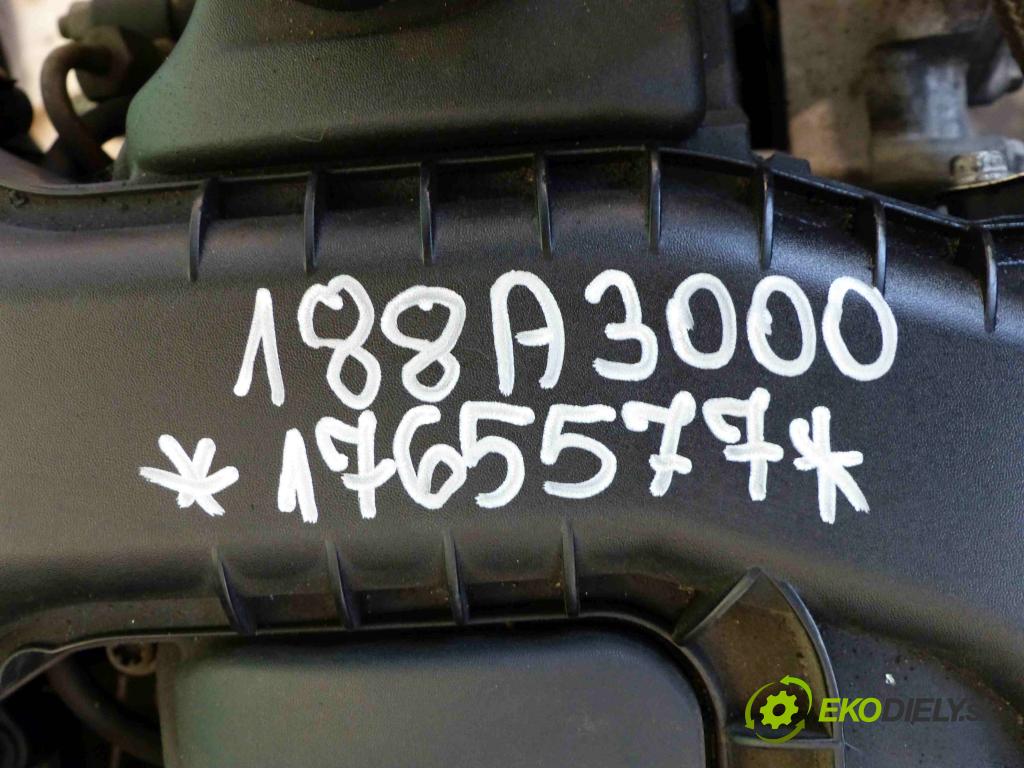 Fiat Punto II 1999-2010 1.9D 60 hp manual 44 kW 1910 cm3  motor DIESLA 188A3000