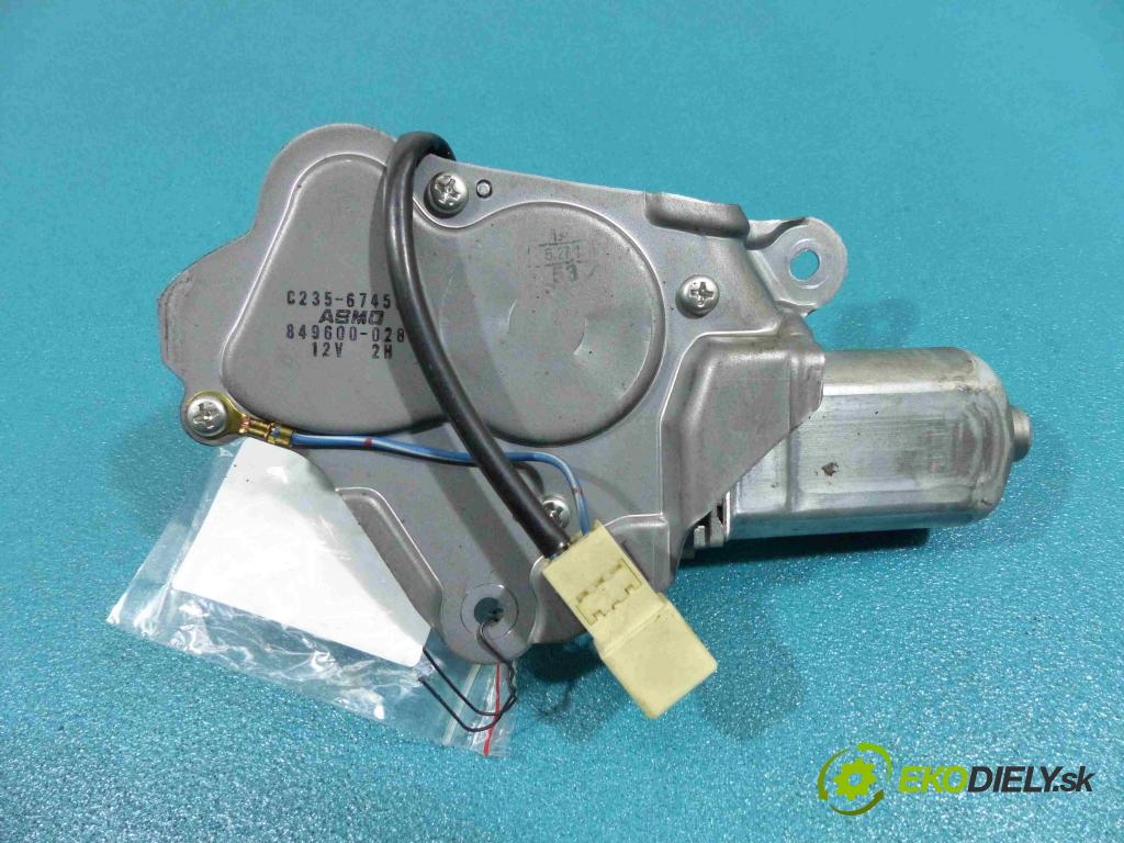 Mazda 5  2005-2010 2.0D 143 hp manual 105 kW 1998 cm3  motor stěrače zadní část 849600-0280