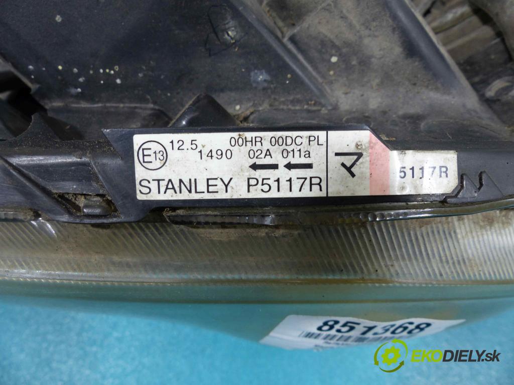 Mazda 5  2005-2010 2.0D 143 HP manual 105 kW 1998 cm3  Svetlomet pravy  (Pravé)