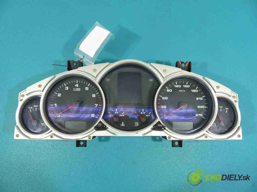 Porsche Cayenne I 2002-2010 4.5 V8 automatic 250 kW 4511 cm3  Prístrojovka 7L5920870D (Prístrojové dosky, displeje)