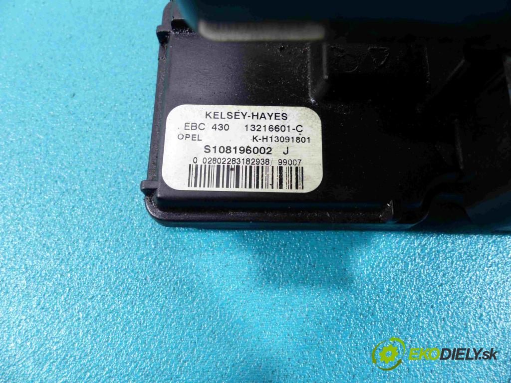 Opel Vectra B 1995-2002 1.8 16V 116 HP manual 85 kW 1799 cm3  Pumpa ABS S108196002J (Pumpy ABS)