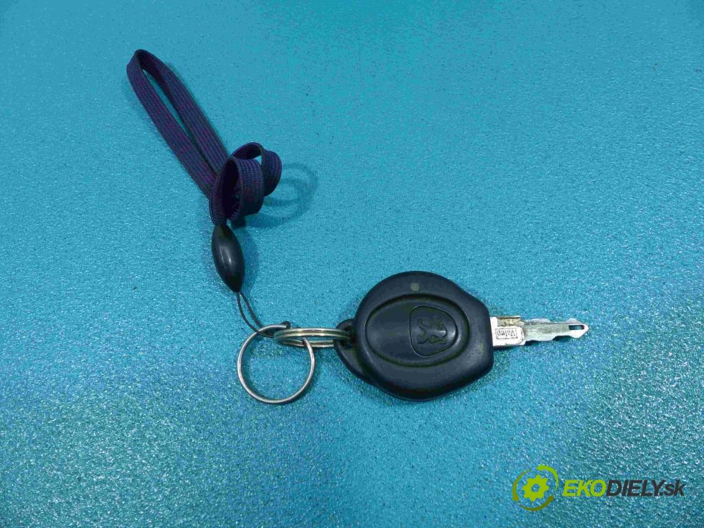 Peugeot 206 1.9D 69 HP manual 51 kW 1868 cm3 spinačka (Spínacie skrinky a kľúče)