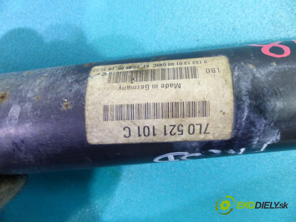 Porsche Cayenne I 2002-2010 4.5 V8 340km automatic 250 kW 4511 cm3  Kardaň, hriadeľ hnací 7L0521101C (Kardaňové hriadele)