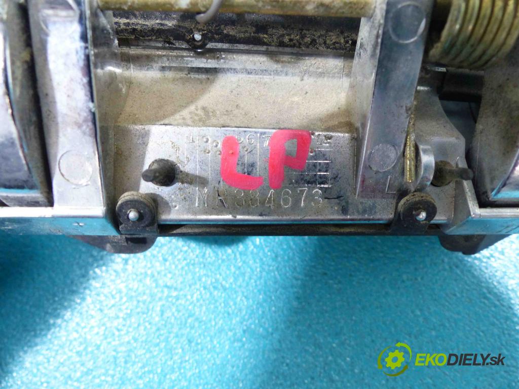 Mitsubishi Pajero Pinin 1998-2007 2.0 16V 129 hp manual 95 kW 1999 cm3  klika přední část levá strana vnejší MR384673 (Kliky vnější)