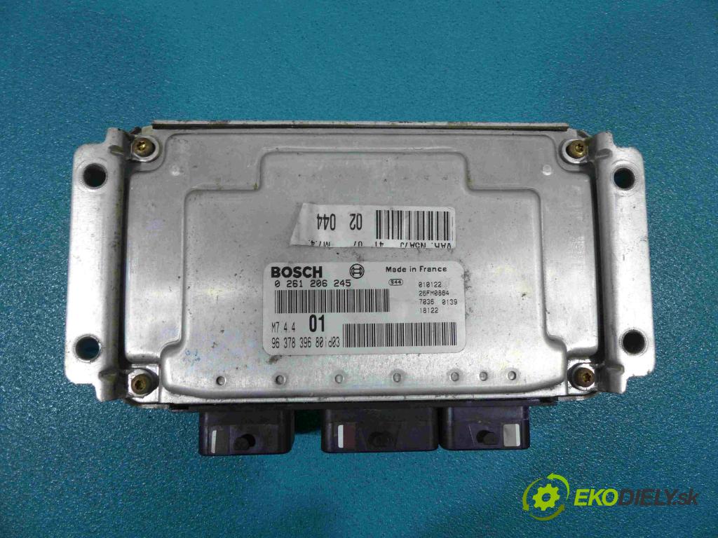 Peugeot 306 1.6 8V - 98 HP automatic 72 kW 1587 cm3  Jednotka riadiaca 0261206245