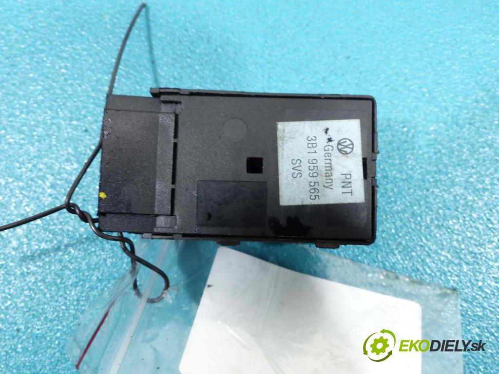 Vw Passat B5 1995-2005 1.9 TDI 90 hp manual 66 kW 1896 cm3  přepínač oken I zpětných zrcátek 3B1959565