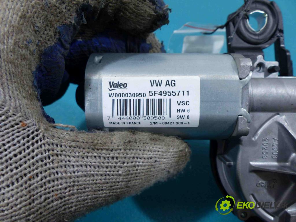 Skoda Fabia III 2014- 1.0B 75 HP manual 55 kW 999 cm3  Motor stierače zad 5F4955711