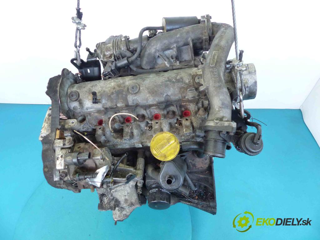 Renault Scenic II 2003-2009 1.9 DCI 120 hp manual 88 kW 1870 cm3  motor DIESLA F9K