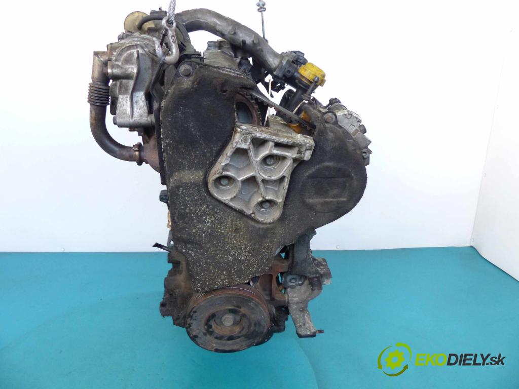 Renault Scenic II 2003-2009 1.9 DCI 120 hp manual 88 kW 1870 cm3  motor DIESLA F9K