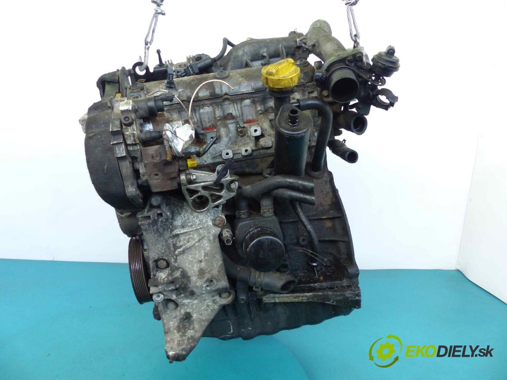 Renault Scenic II 2003-2009 1.9 DCI 120 hp manual 88 kW 1870 cm3  motor DIESLA F9K