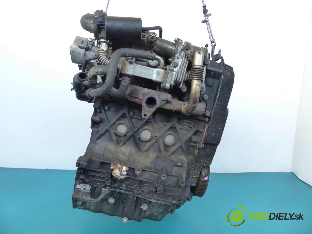 Renault Scenic II 2003-2009 1.9 DCI 120 hp manual 88 kW 1870 cm3  motor DIESLA F9K