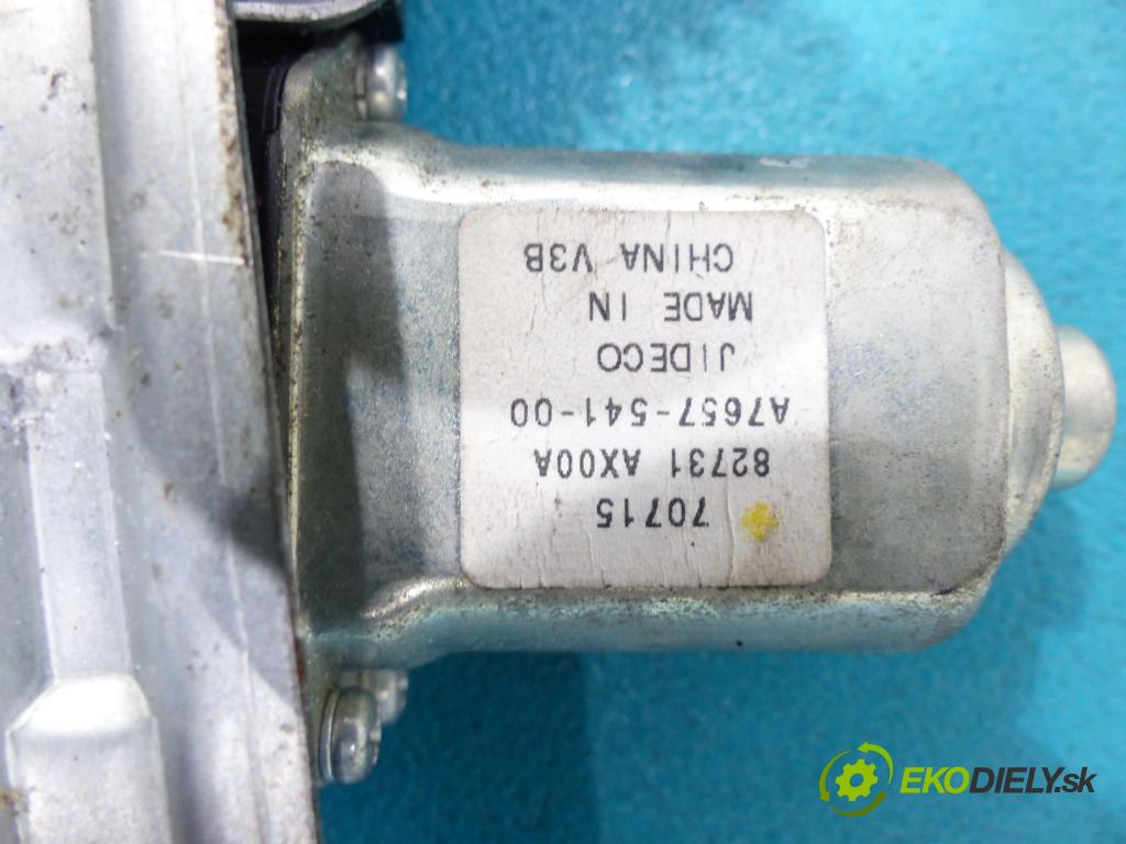 Nissan Tiida 1.6 16V - 110 hp manual 81 kW 1599 cm3  mechanismus zadní část levý