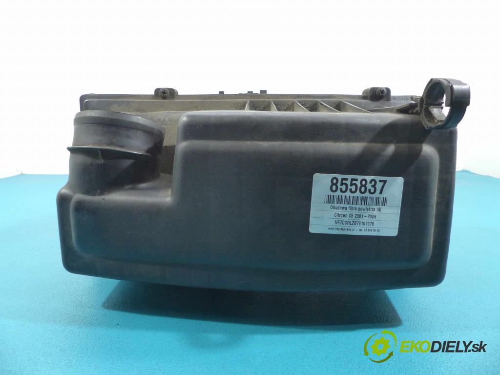 Citroen C5 2001-2008 2.0 16V HPI 140 HP manual 103 kW 1998 cm3  Obal filtra vzduchu 9636828280 (Obaly filtrov vzduchu)