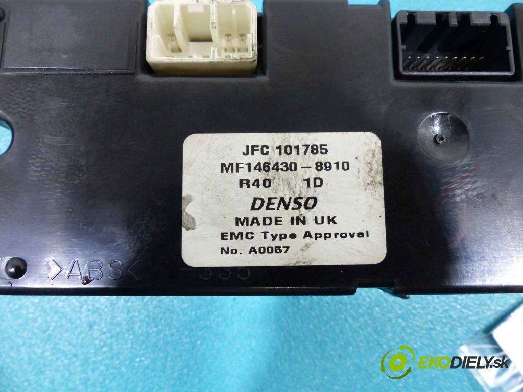 Rover 75 2.0 cdt 116 hp manual 85 kW 1951 cm3 - Panel topení MF146430-8910