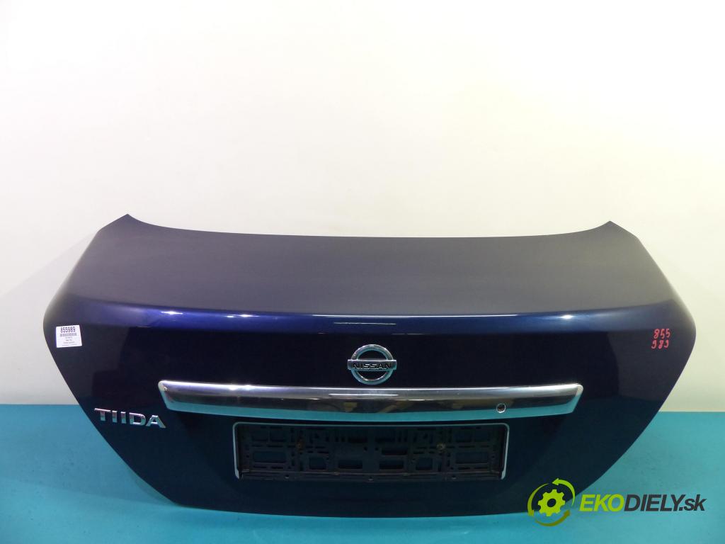 Nissan Tiida 1.6 16V - 110 HP manual 81 kW 1599 cm3  zadná kapota  (Zadné kapoty)