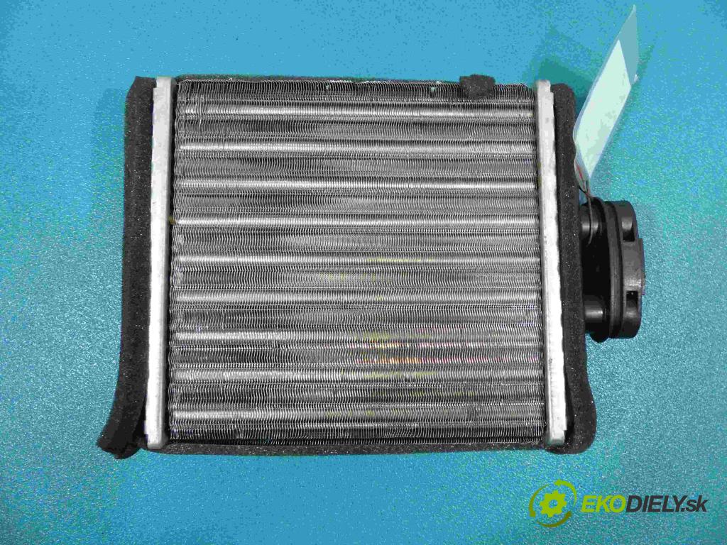 Skoda Rapid 2012-2019 1.6 TDI 90 hp manual 66 kW 1598 cm3  topné těleso radiátor topení  (Radiátory topení)