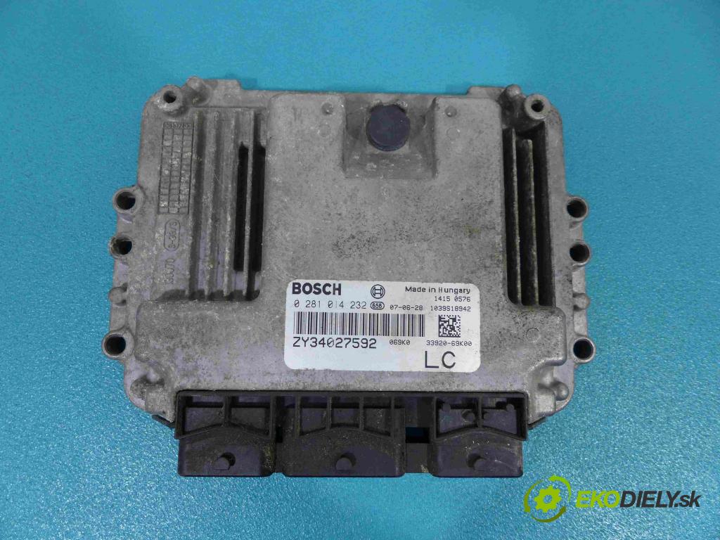 Suzuki Sx4 1.6 DDIS 90 hp manual 66 kW 1560 cm3  jednotka řídící 0281014232