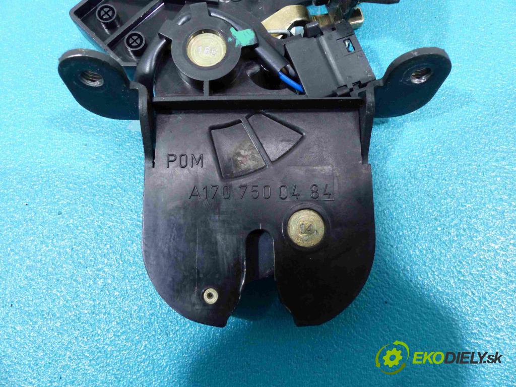 Mercedes SLK I R170  1996-2004 2.0 kompressor 163 hp manual 120 kW 1998 cm3  zámok dveří zadní část A1707500484