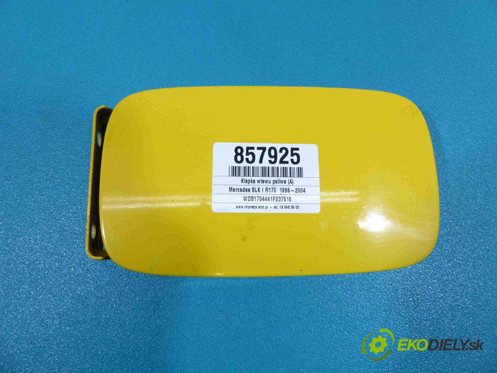 Mercedes SLK I R170  1996-2004 2.0 kompressor 163 hp manual 120 kW 1998 cm3  dvířka nádrže paliva A1705840039