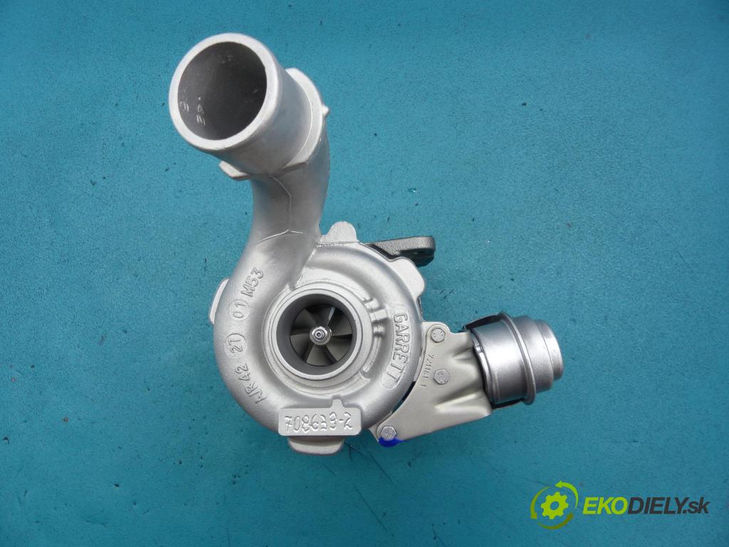 Renault Laguna II 2001-2007 1.9 dci 120 HP manual 88 kW 1870 cm3 5- turbodúchadlo, turbo repasovaná 708639-2