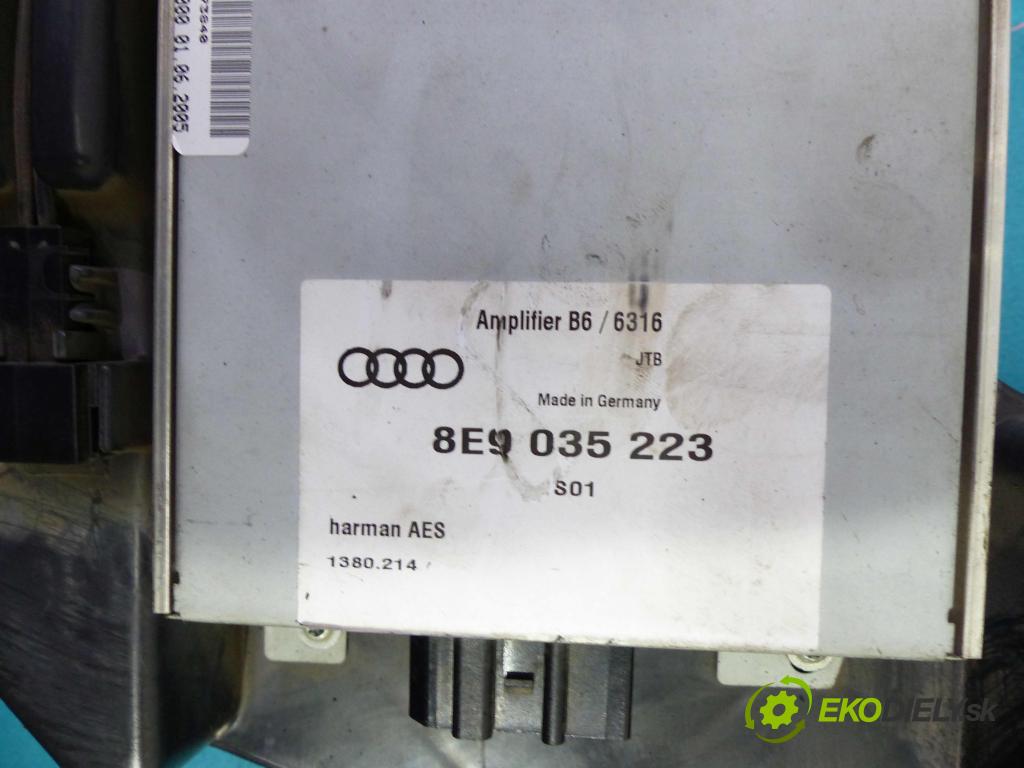 Audi A4 B7 2004-2008 1.9 TDI 116 HP manual 85 kW 1896 cm3  subwoofer 8E9035223 (Audio zariadenia)