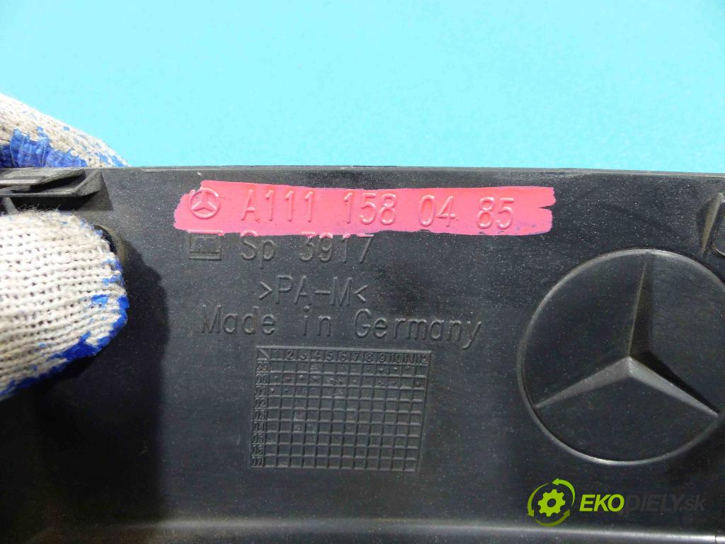 Mercedes SLK I R170  1996-2004 2.0 kompressor 163 HP manual 120 kW 1998 cm3  Clona Motor horná A1111501975